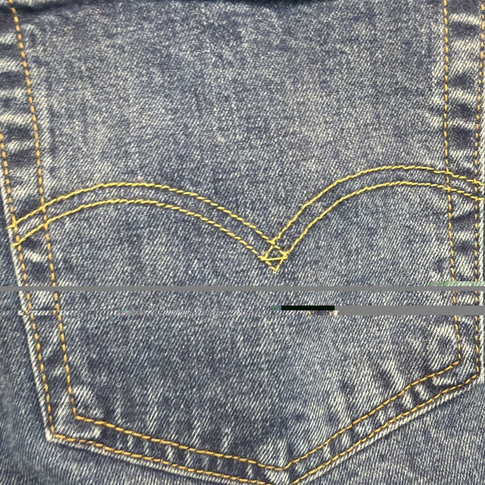 Levis 541 Jeans Mens 39x30 Blue Athletic Tapered Medium Wash Denim Pants - Picture 14 of 16